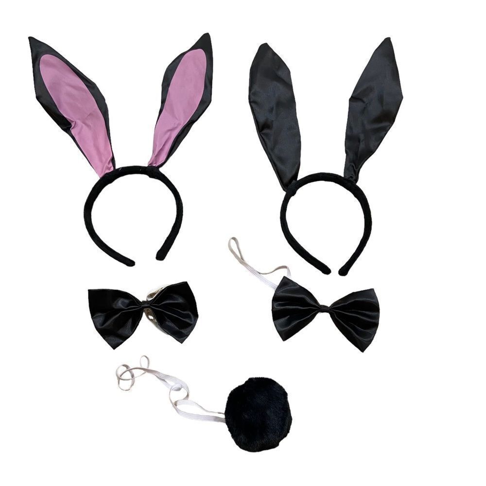 New without tags Bunny‎ Ears Cosplay Set 5 Piece Set